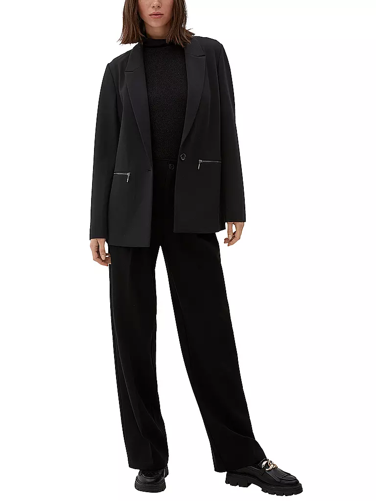 S.OLIVER | Blazer | grau