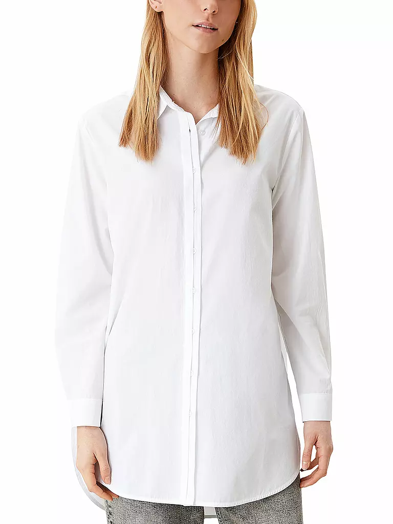 S.OLIVER | Bluse - Overshirt  | weiss