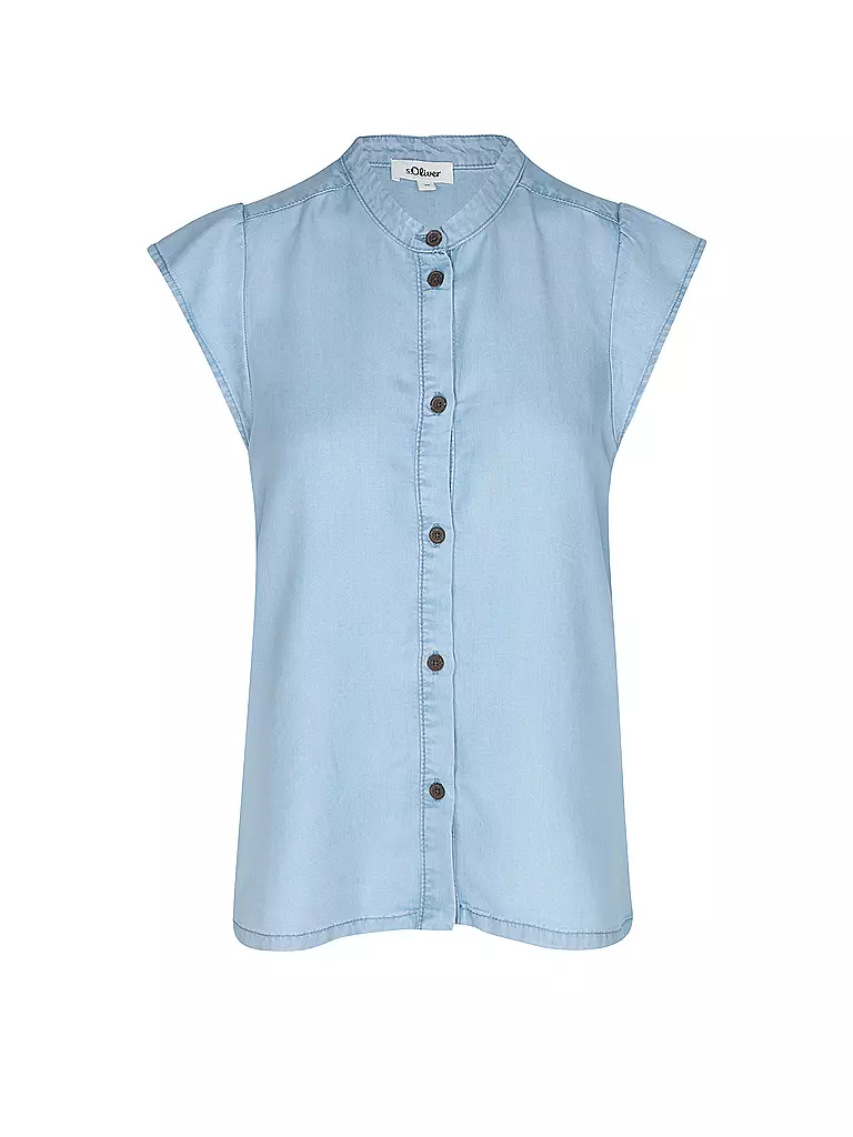S.OLIVER | Bluse  | blau