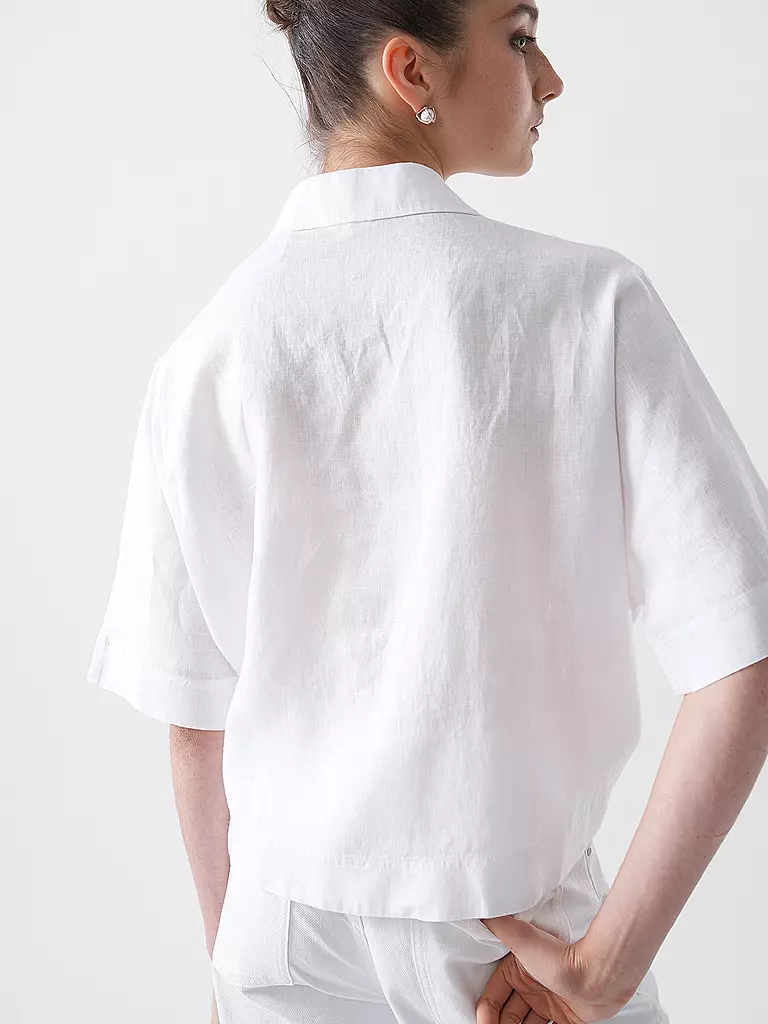 S.OLIVER | Bluse  | weiss