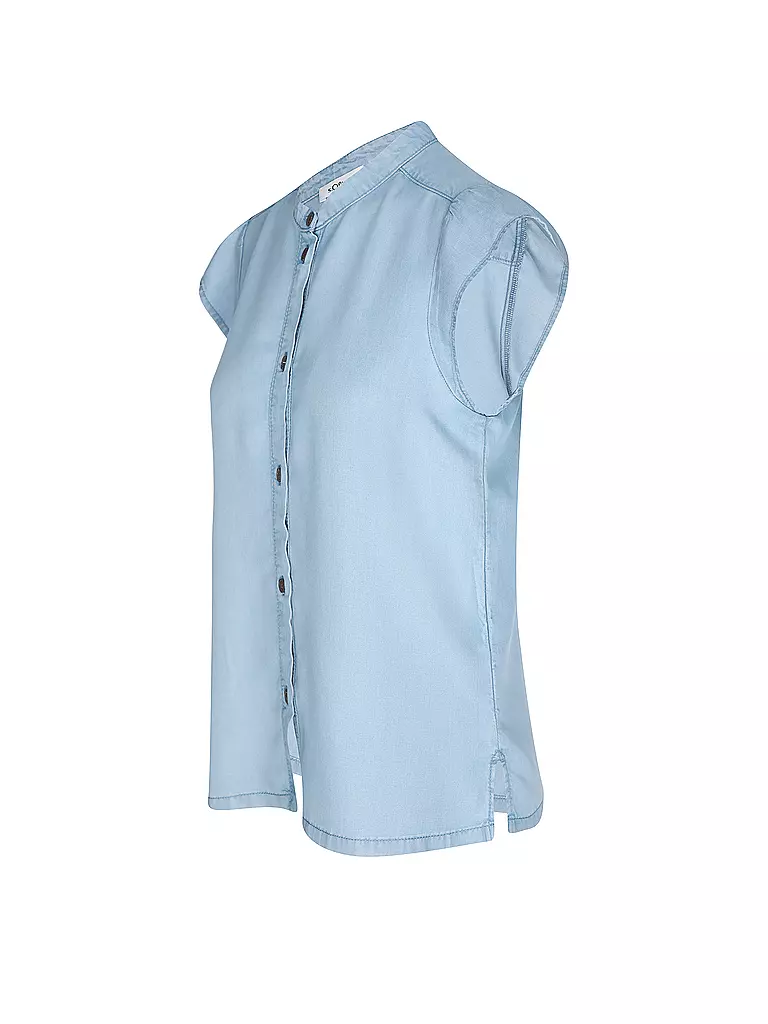S.OLIVER | Bluse  | blau
