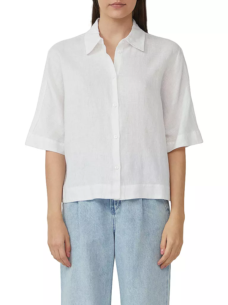 S.OLIVER | Bluse  | weiss