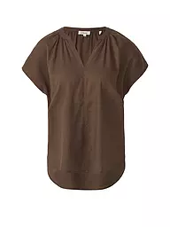 S.OLIVER | Blusenshirt  | braun