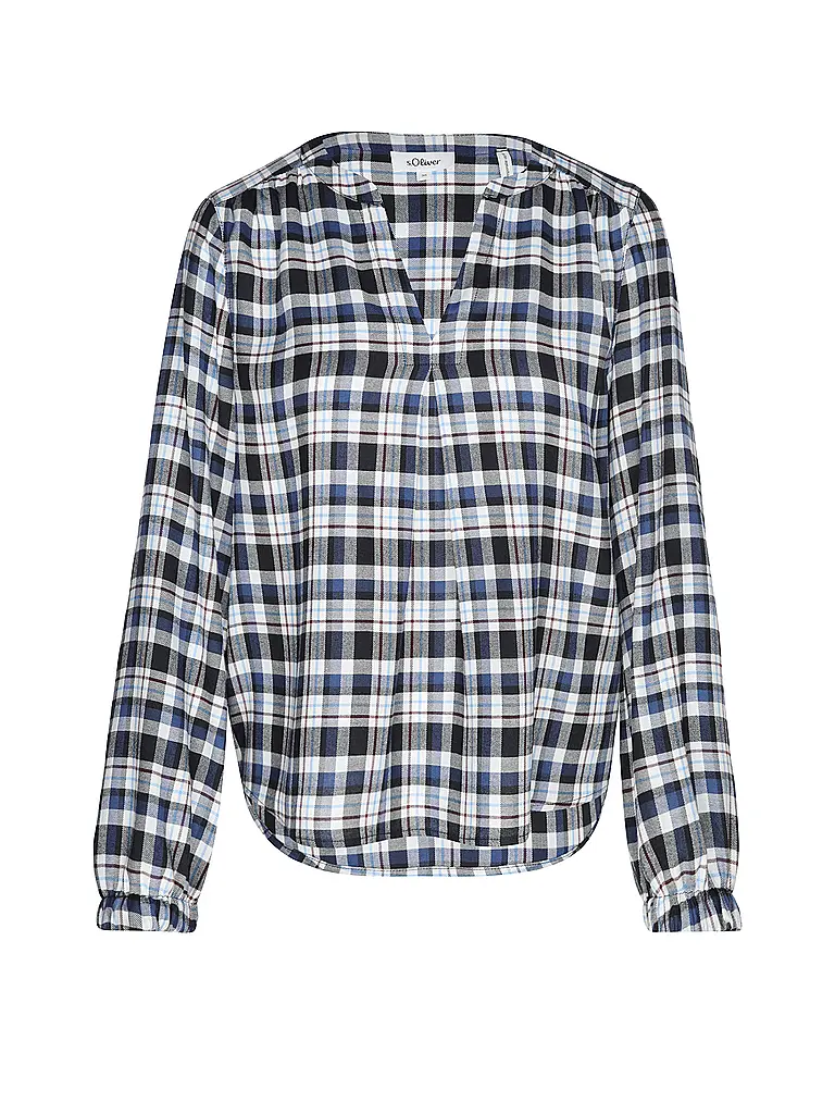 S.OLIVER | Blusenshirt  | blau