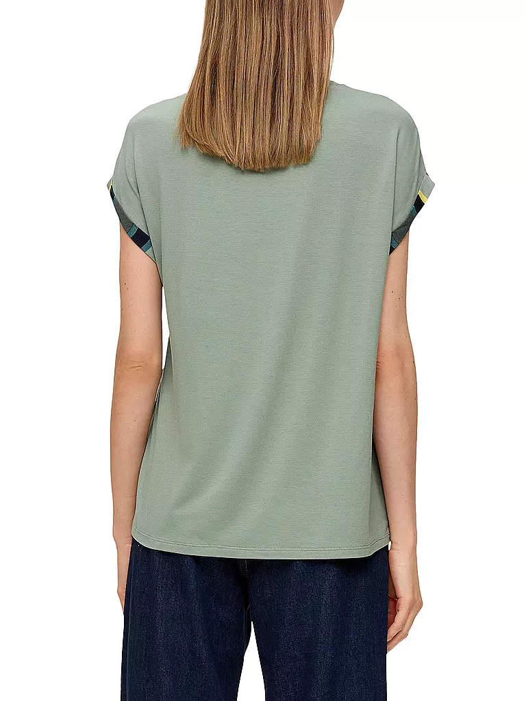 S.OLIVER | Blusenshirt | grün