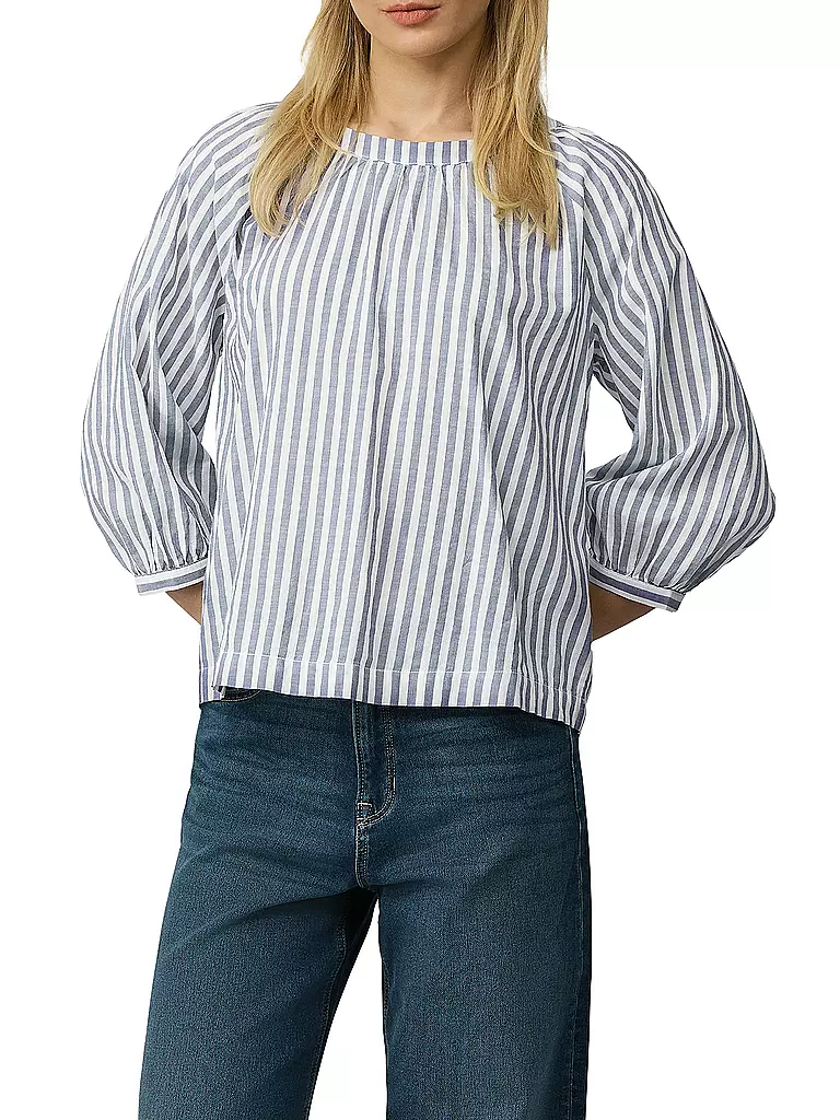 S.OLIVER | Blusenshirt | blau