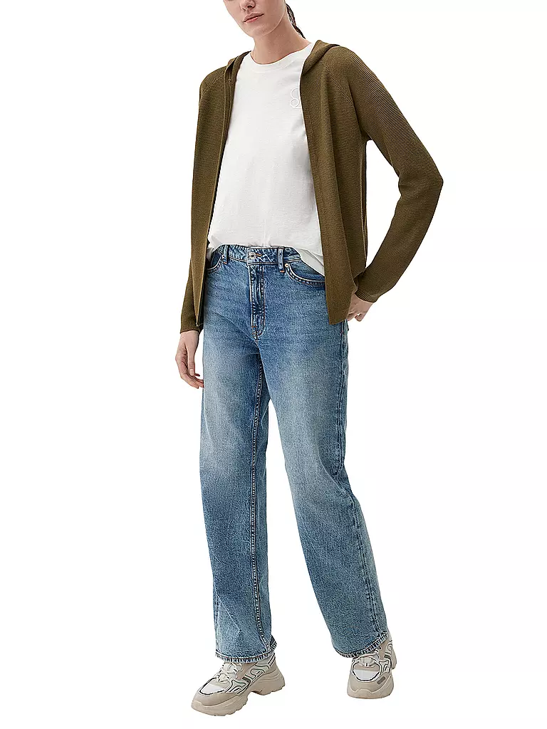 S.OLIVER | Cardigan | grün