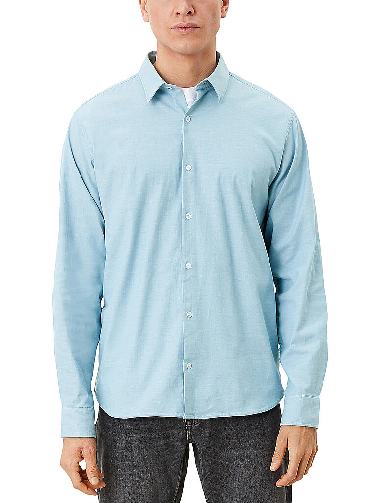 S.OLIVER | Hemd Regular Fit  | blau
