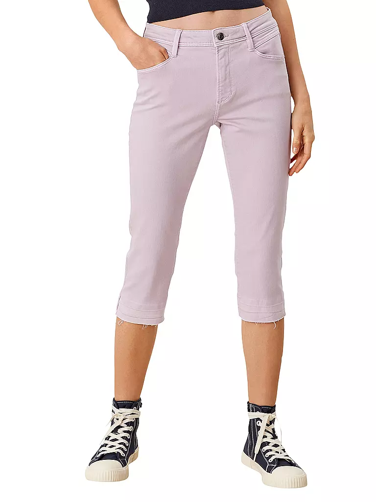 S.OLIVER | Hose Slim Fit 3/4 | lila