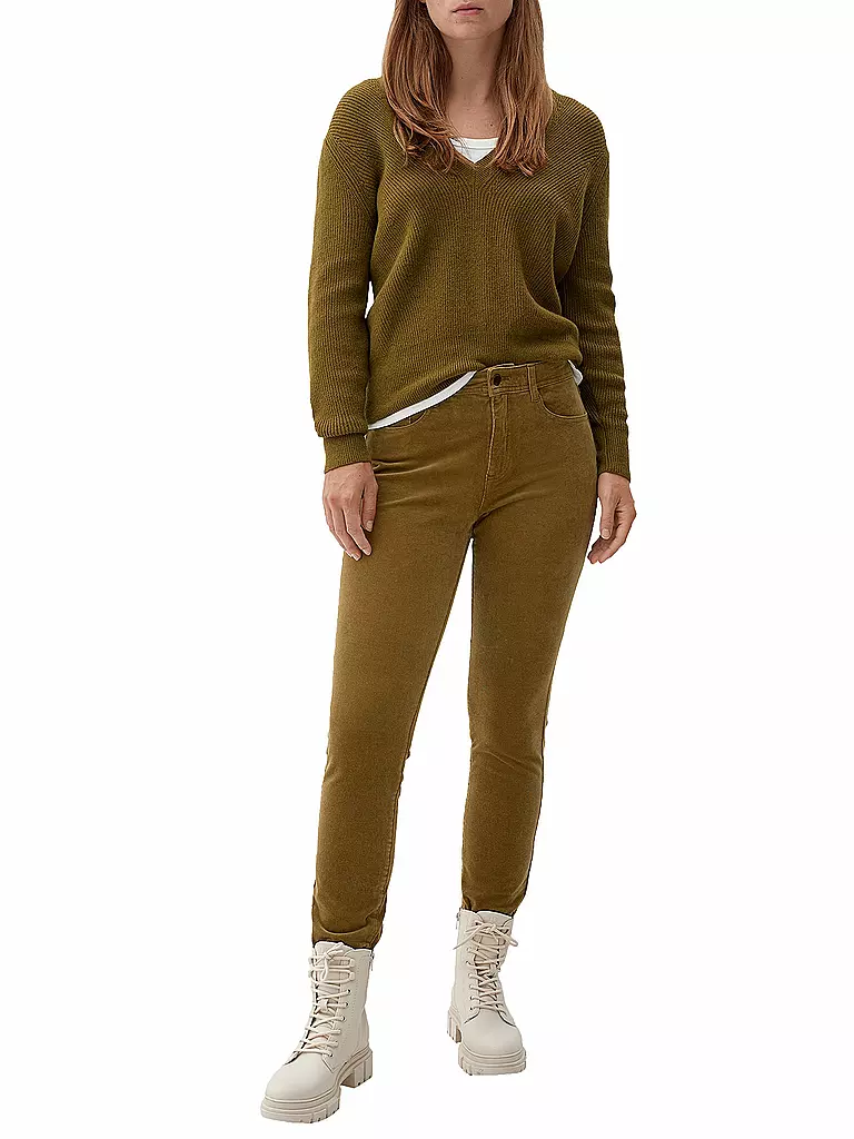 S.Oliver Herrenhose Slim Fit Mit Hyperstretch – Business Hose Aus Schurwollmix