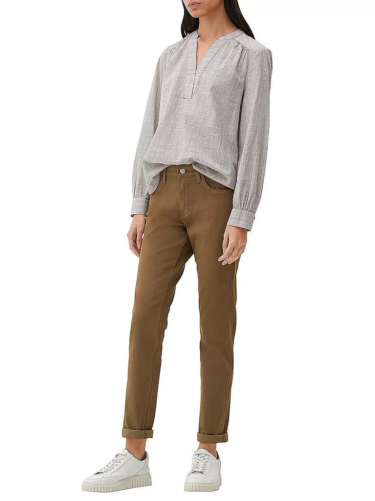 S.OLIVER | Hose Slim Fit | braun