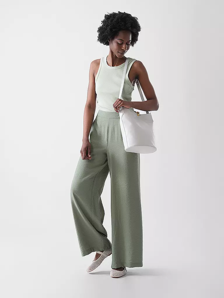 S.OLIVER | Hose Wide Leg  | olive