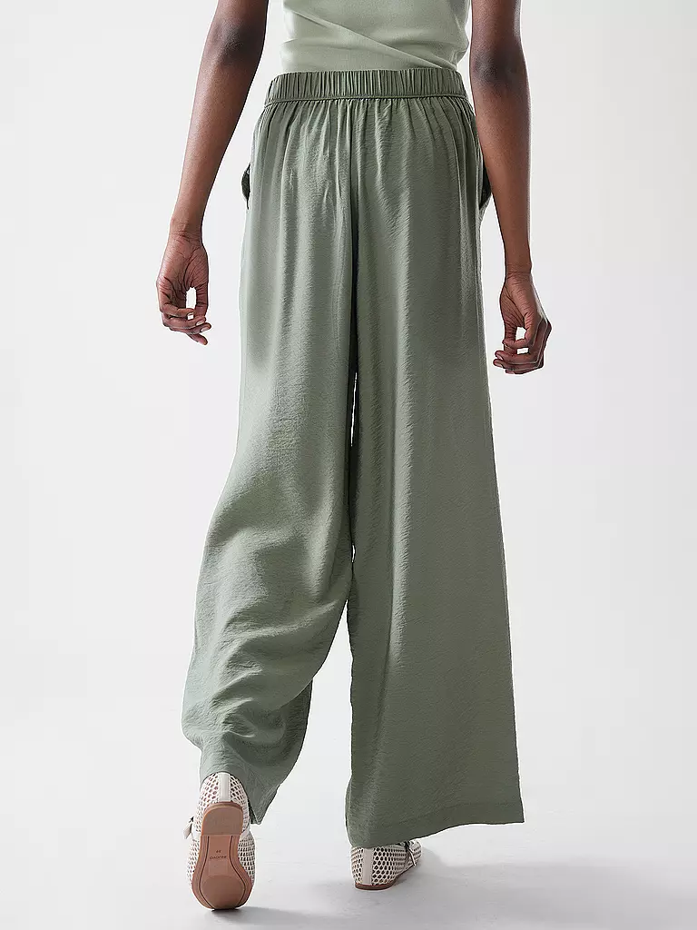 S.OLIVER | Hose Wide Leg  | olive