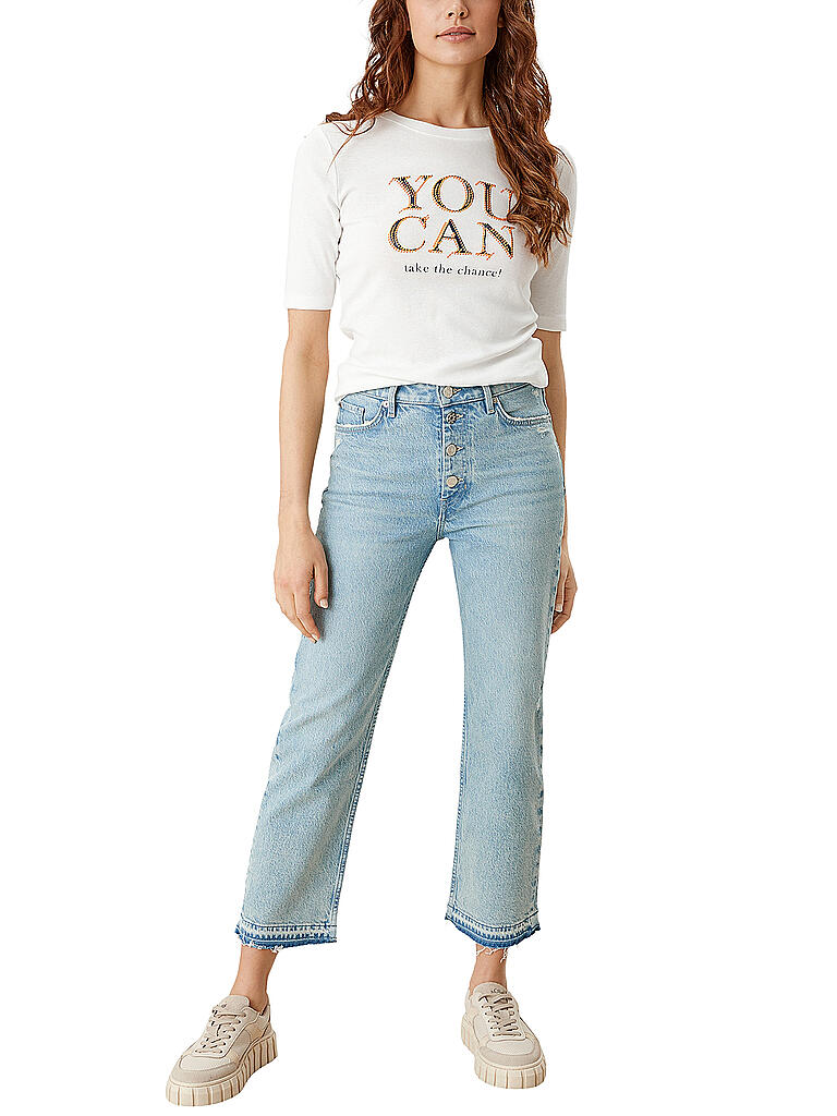 S.OLIVER | Jeans Boyfriend Fit 7/8 | hellblau