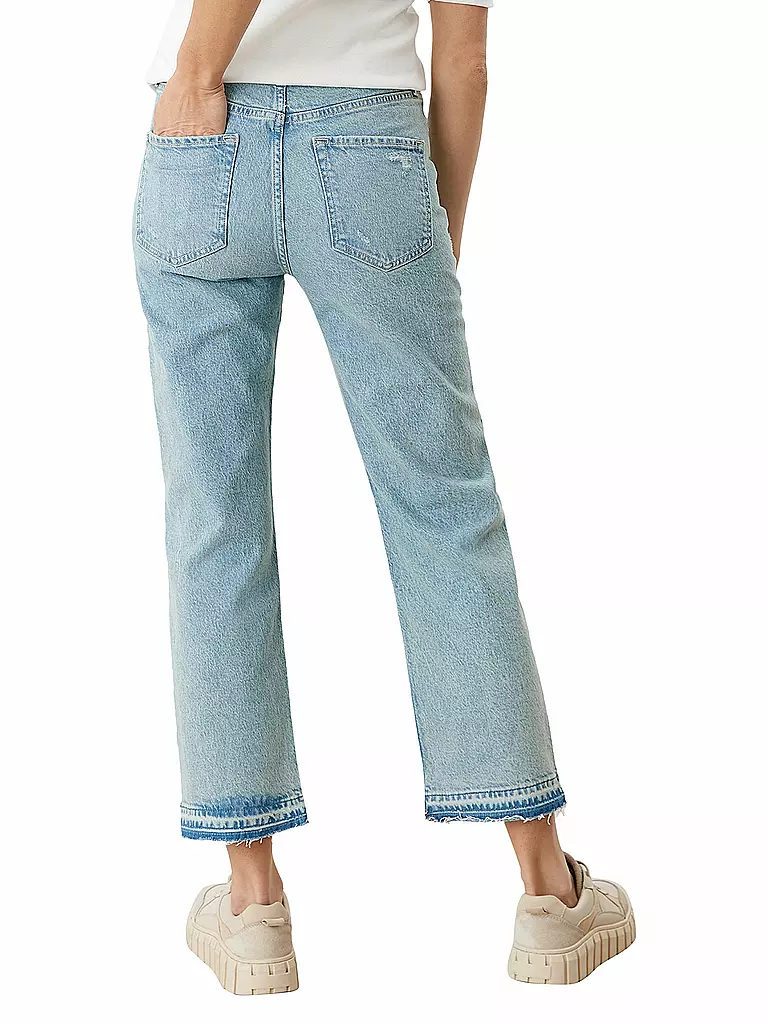 S.OLIVER | Jeans Boyfriend Fit 7/8 | hellblau