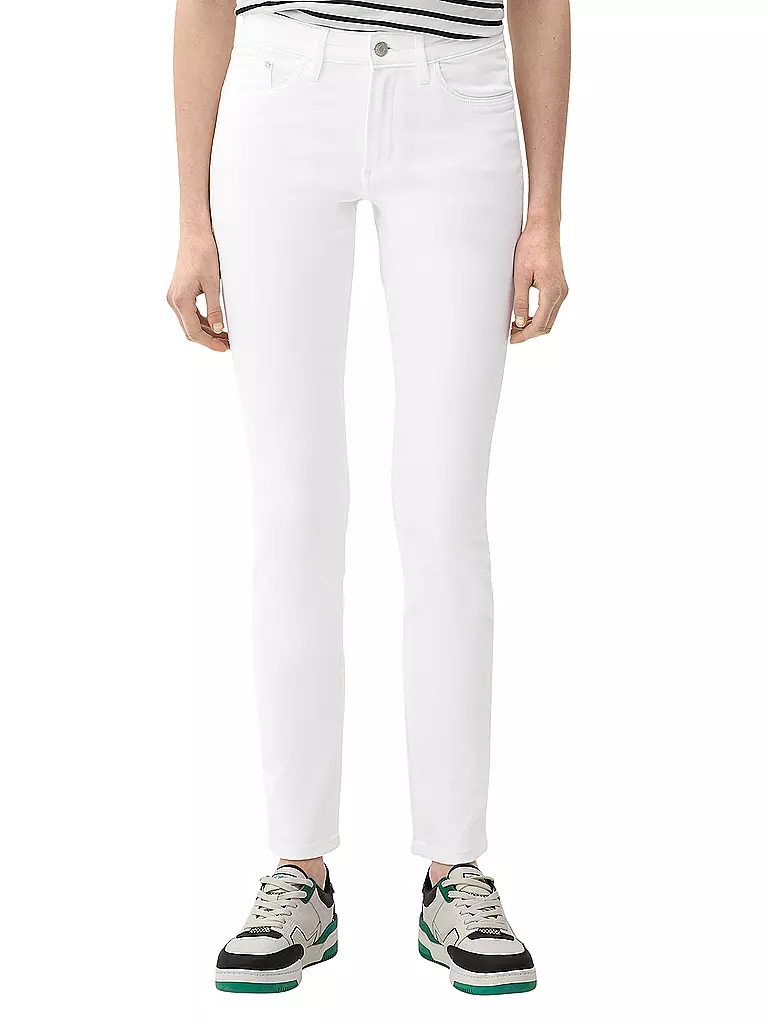 S.OLIVER Jeans Slim Fit weiss
