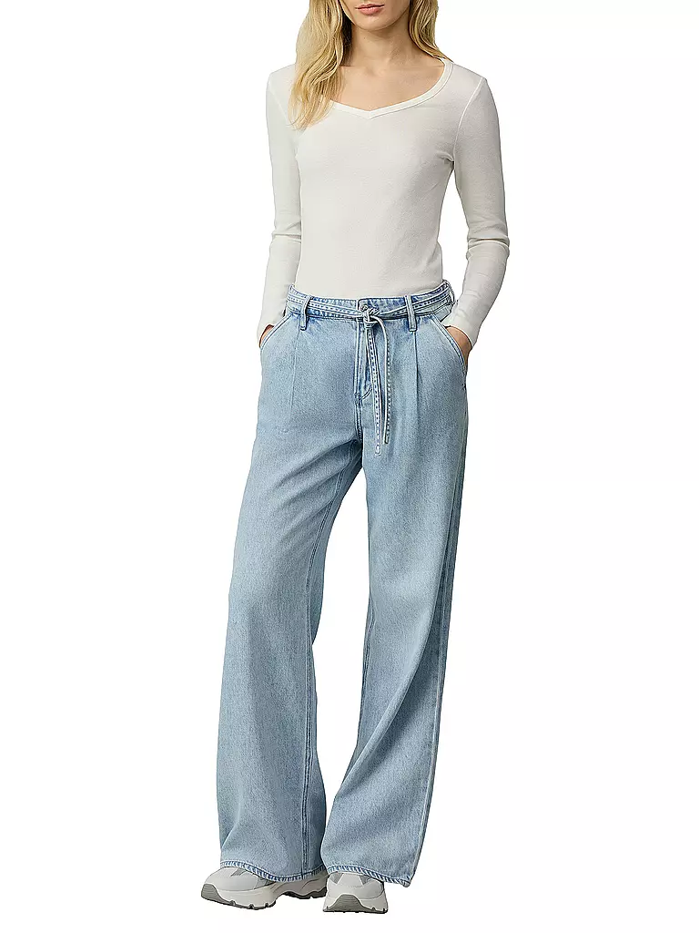 S.OLIVER | Jeans Wide Fit | blau