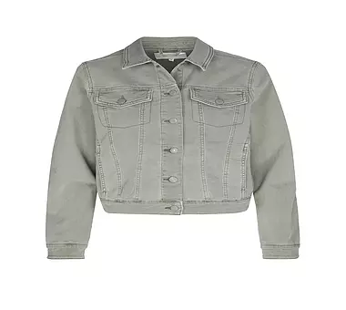 Jeansjacke grau