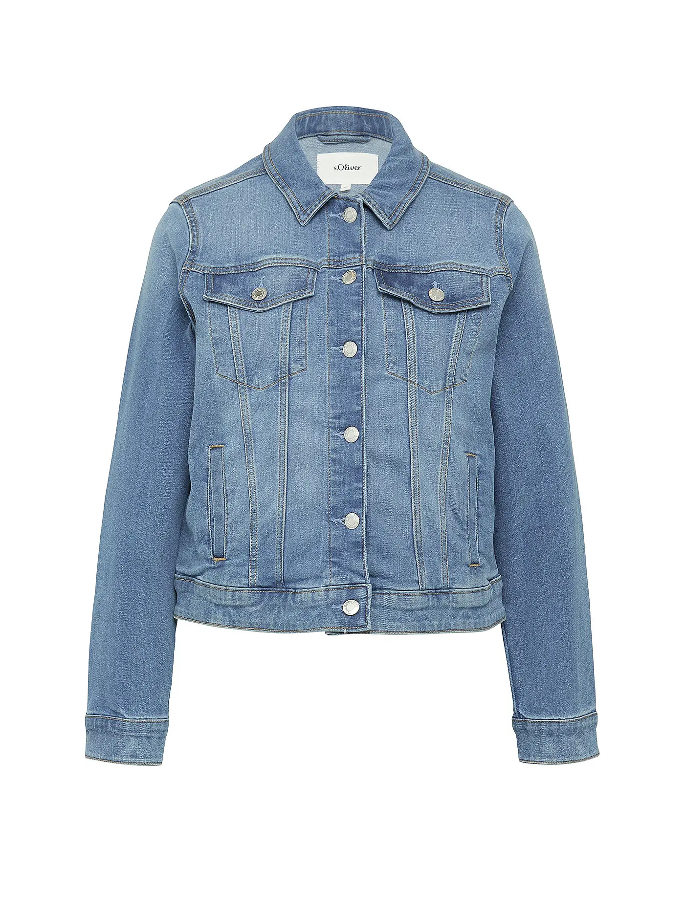 S.OLIVER | Jeansjacke  | blau