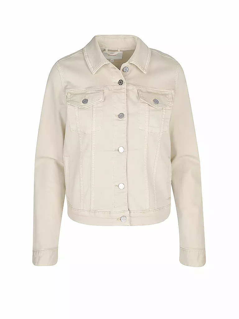 S.OLIVER | Jeansjacke  | beige