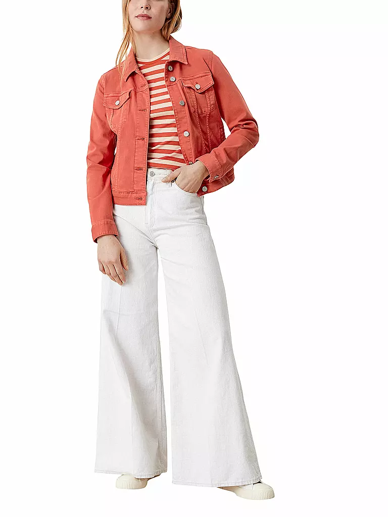 S.OLIVER | Jeansjacke  | orange