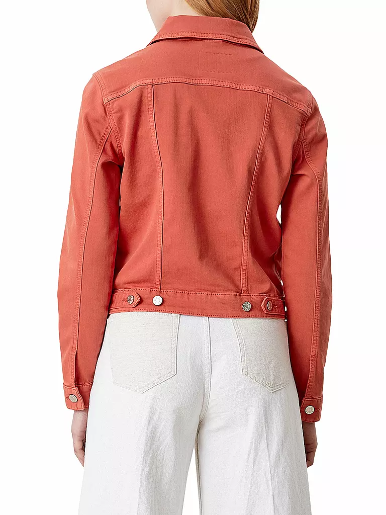 S.OLIVER | Jeansjacke  | orange