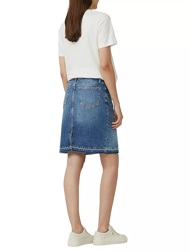 S.OLIVER | Jeansrock  | blau
