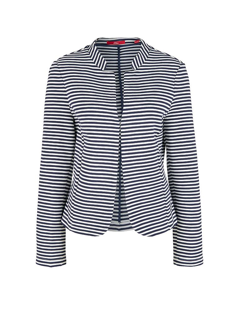 S.OLIVER | Jerseyblazer | blau