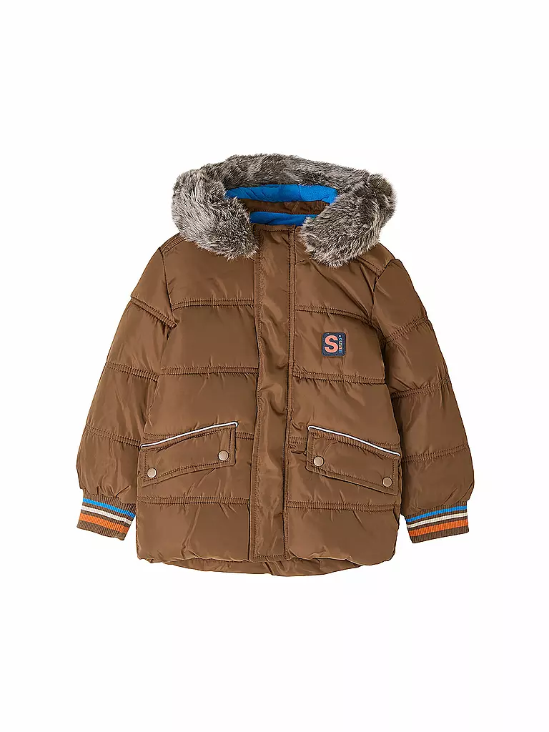 S.OLIVER | Jungen Jacke | braun