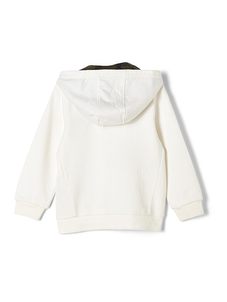S.OLIVER | Jungen Kapuzensweater - Hoodie  | weiß