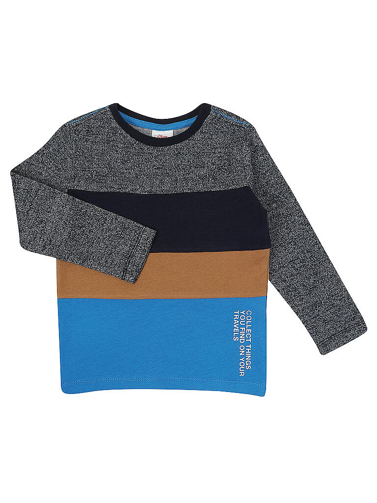 S.OLIVER | Jungen Langarmshirt  | blau