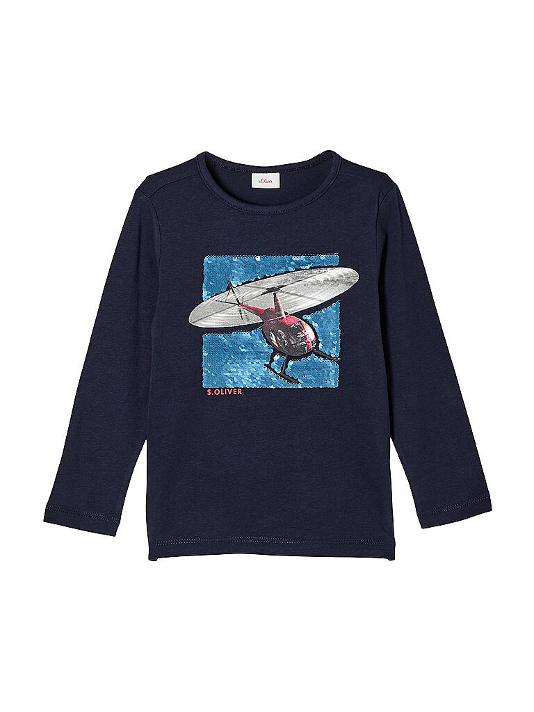 S.OLIVER | Jungen Langarmshirt | blau