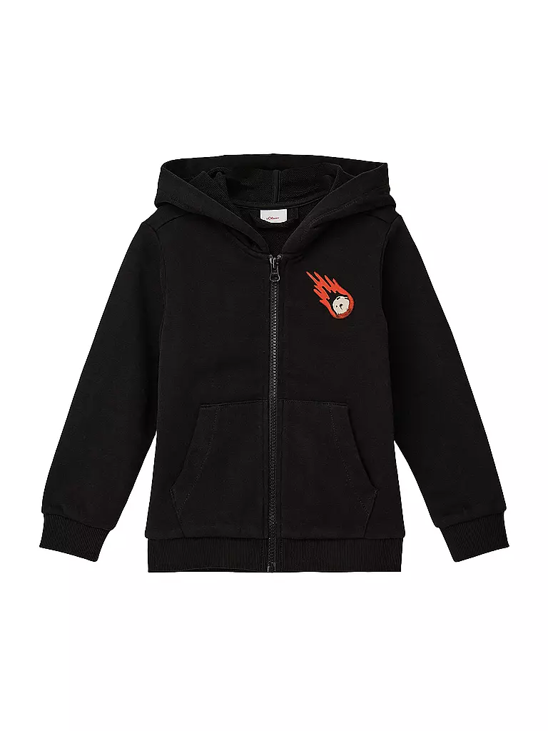 S.OLIVER | Jungen Sweatjacke | schwarz
