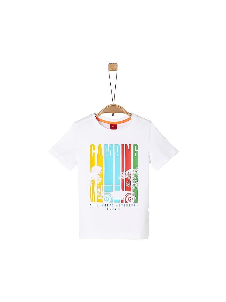 S.OLIVER | Jungen T-Shirt Regular Fit | weiß