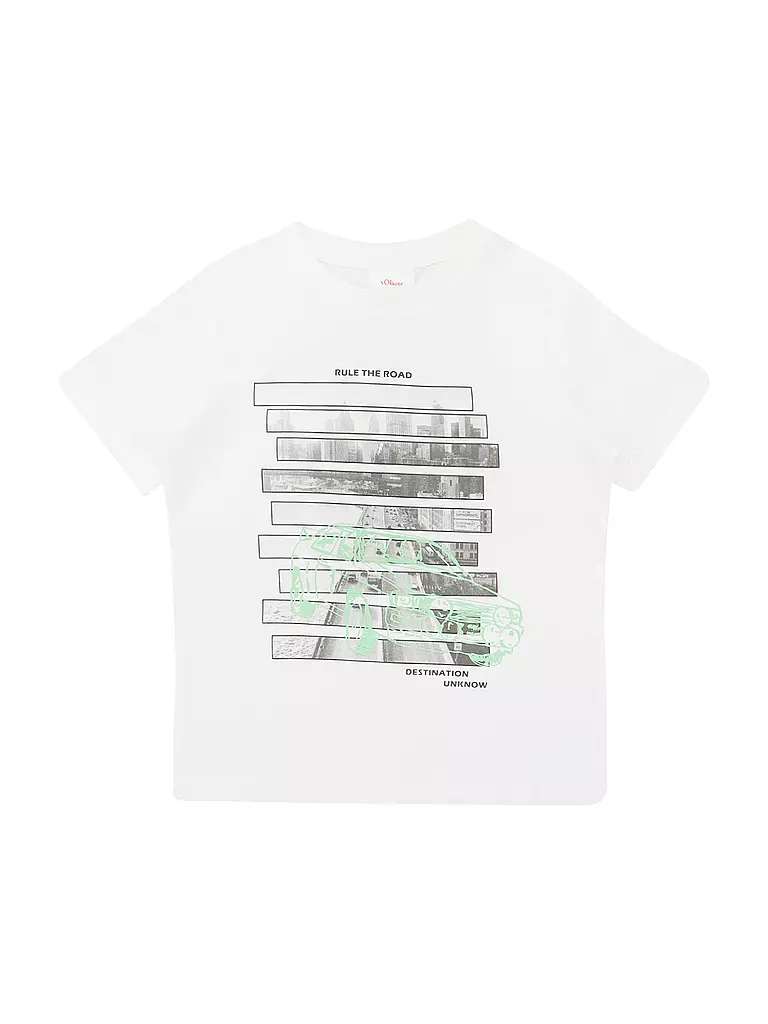S.OLIVER | Jungen T-Shirt | weiss