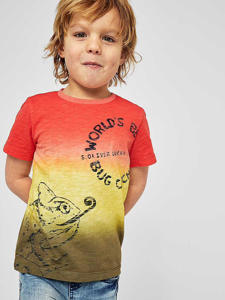 S.OLIVER | Jungen T-Shirt | orange
