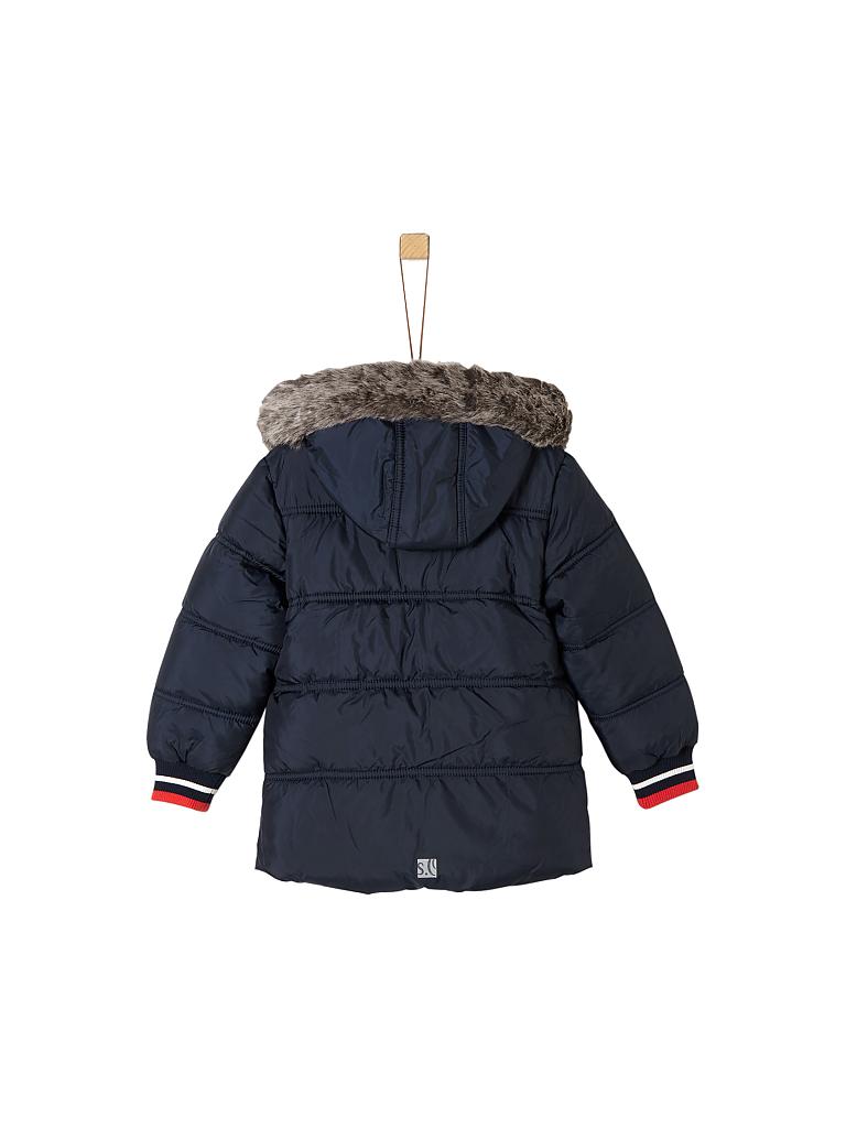 Jungen-Winterjacke blau