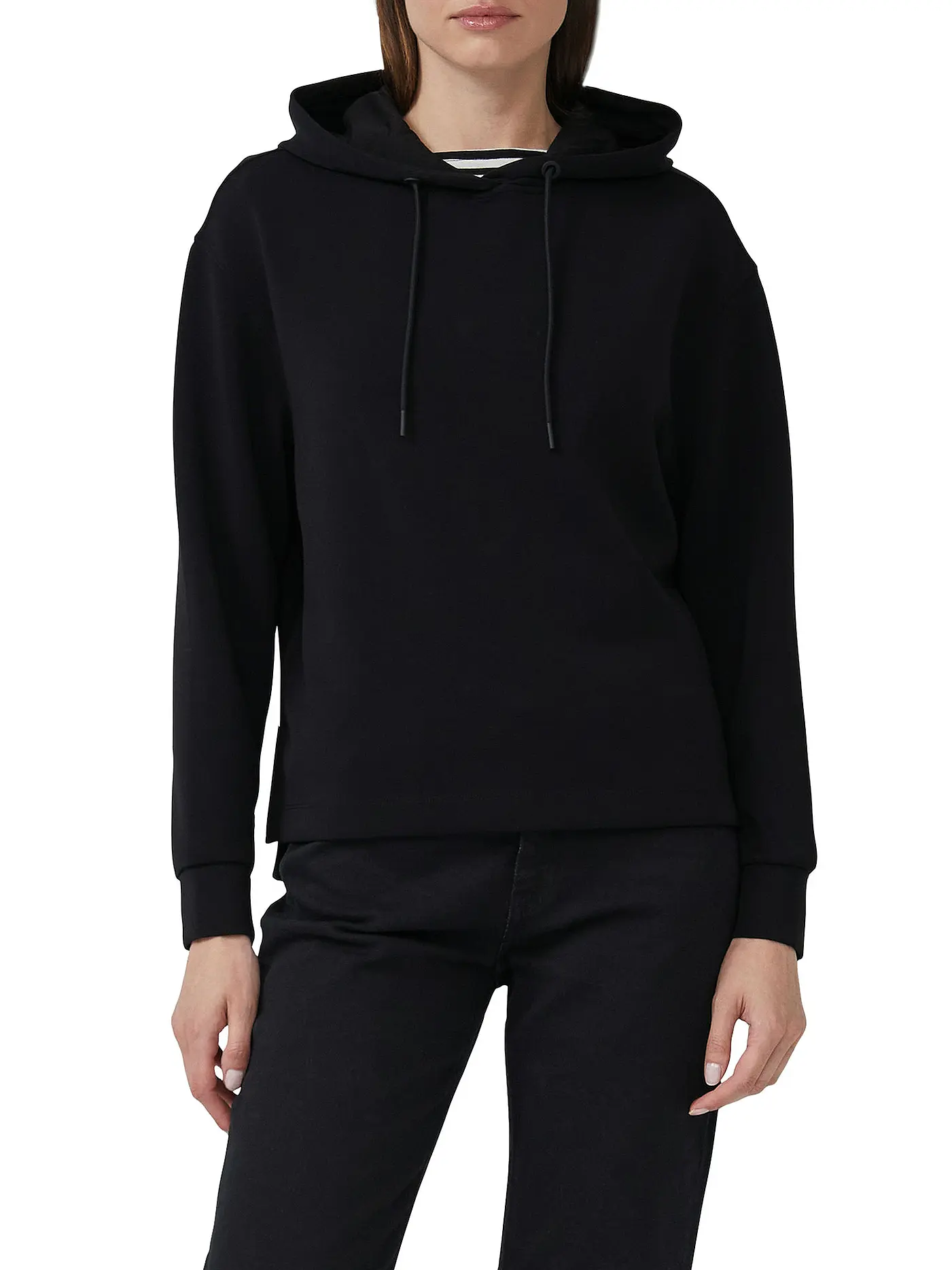 S.OLIVER | Kapuzensweater - Hoodie  | schwarz
