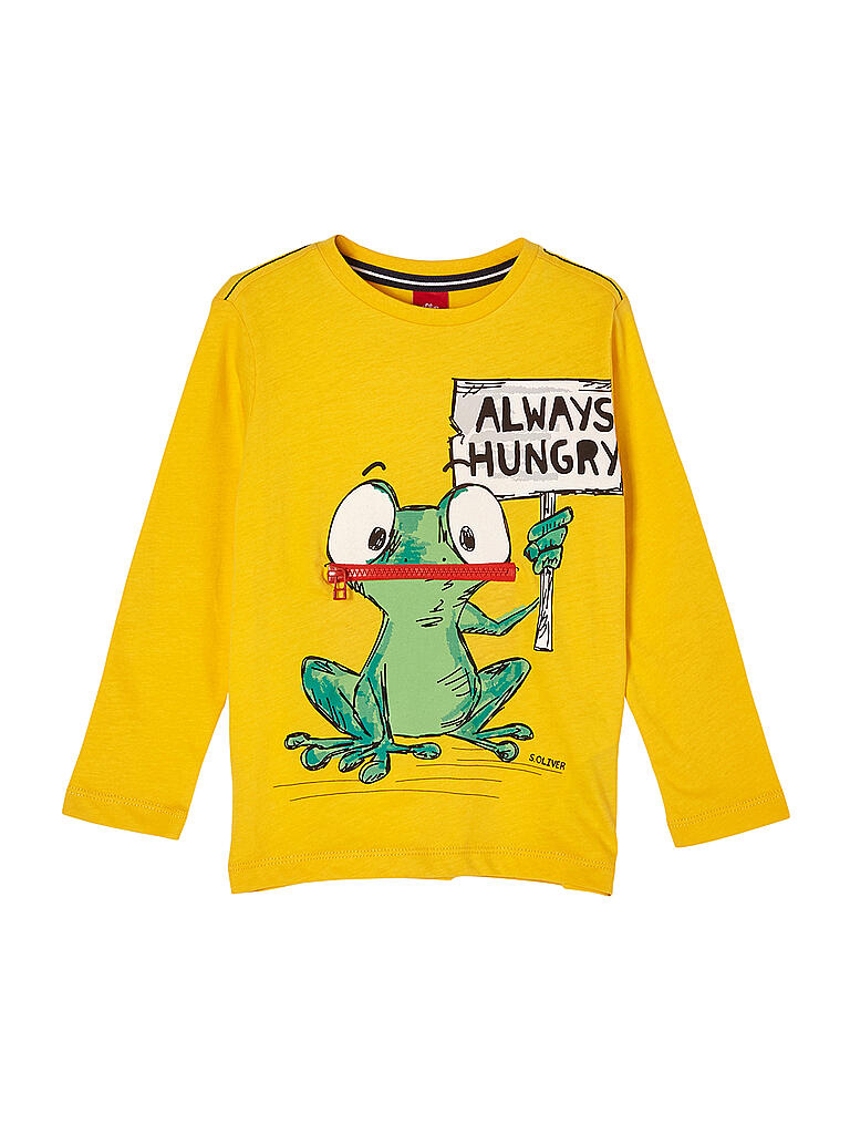 S.OLIVER | Kinder Langarmshirt  | gelb