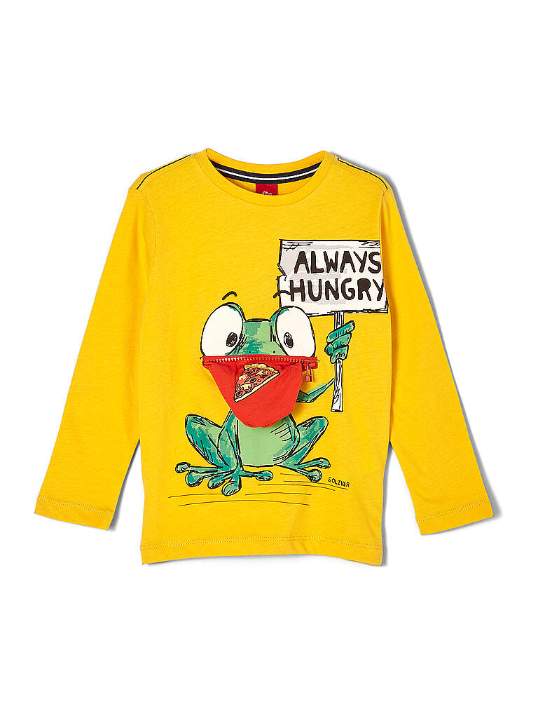 S.OLIVER | Kinder Langarmshirt  | gelb