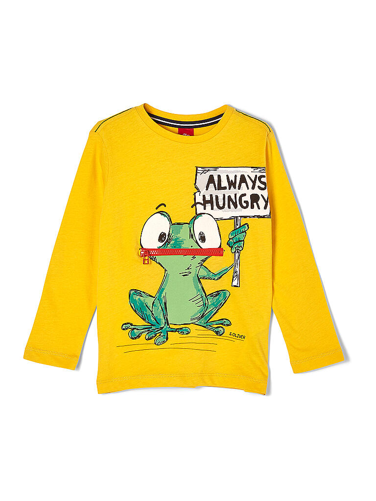 S.OLIVER | Kinder Langarmshirt  | gelb