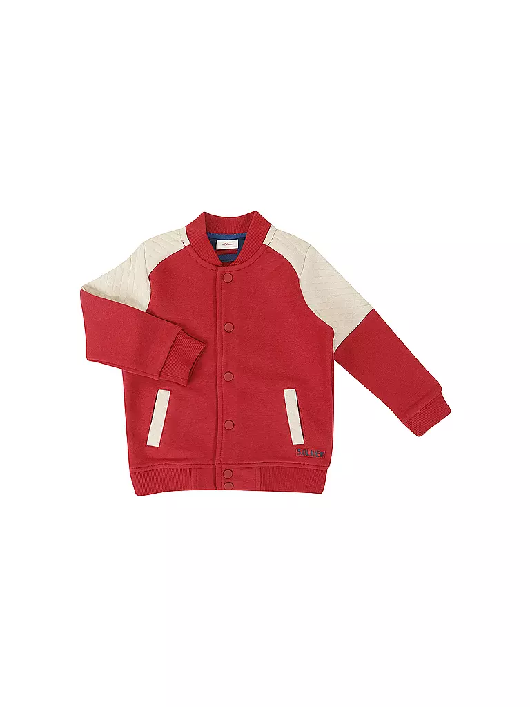 S.OLIVER | Kinder Sweatjacke | rot