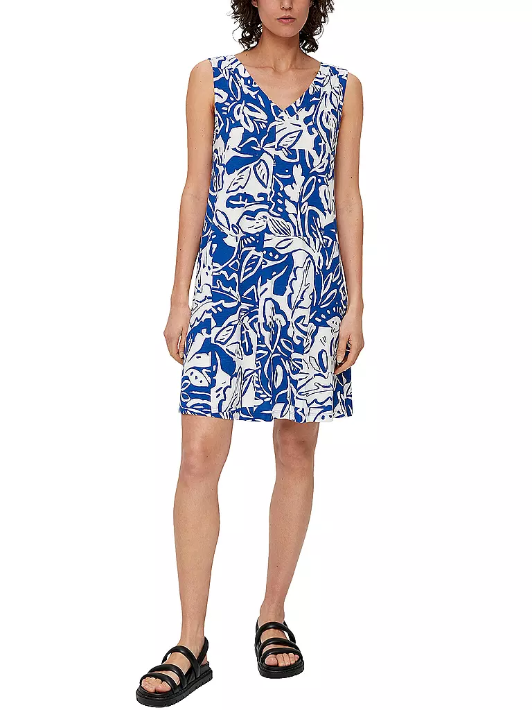 S.OLIVER | Kleid  | blau