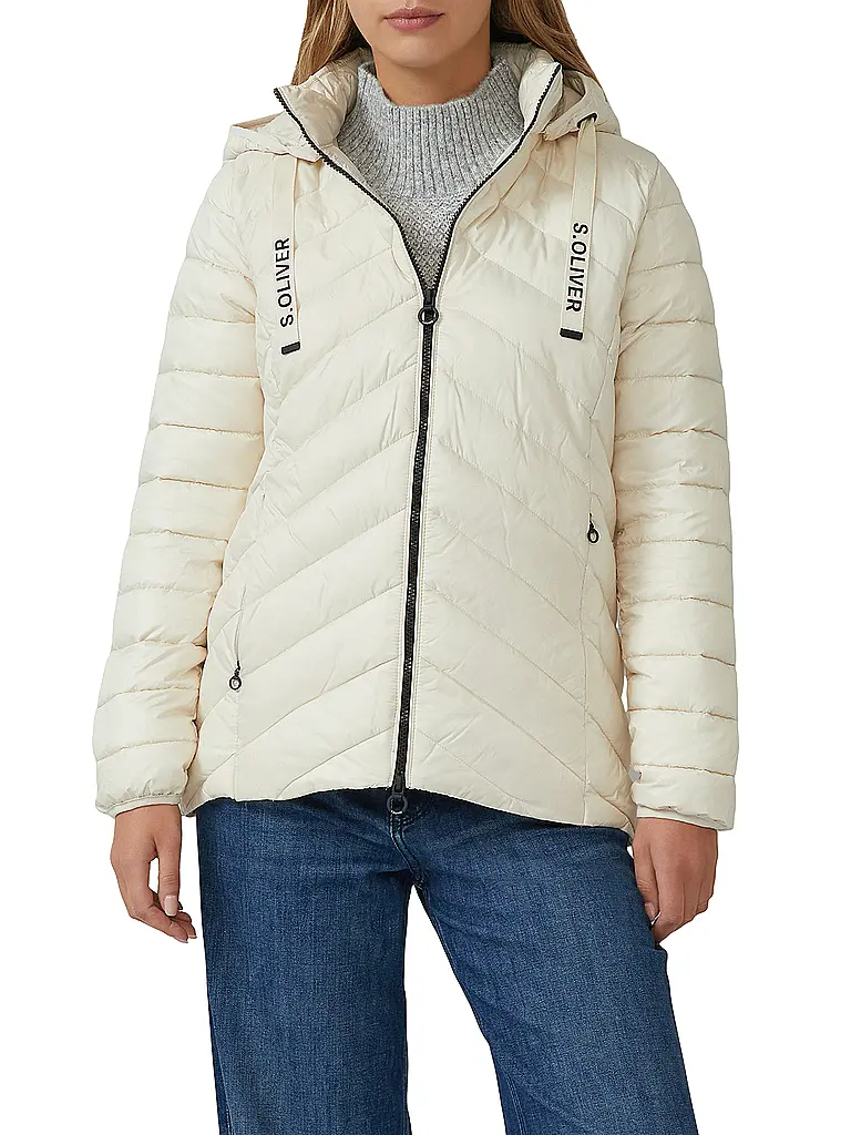 S.OLIVER | Leichtsteppjacke  | creme