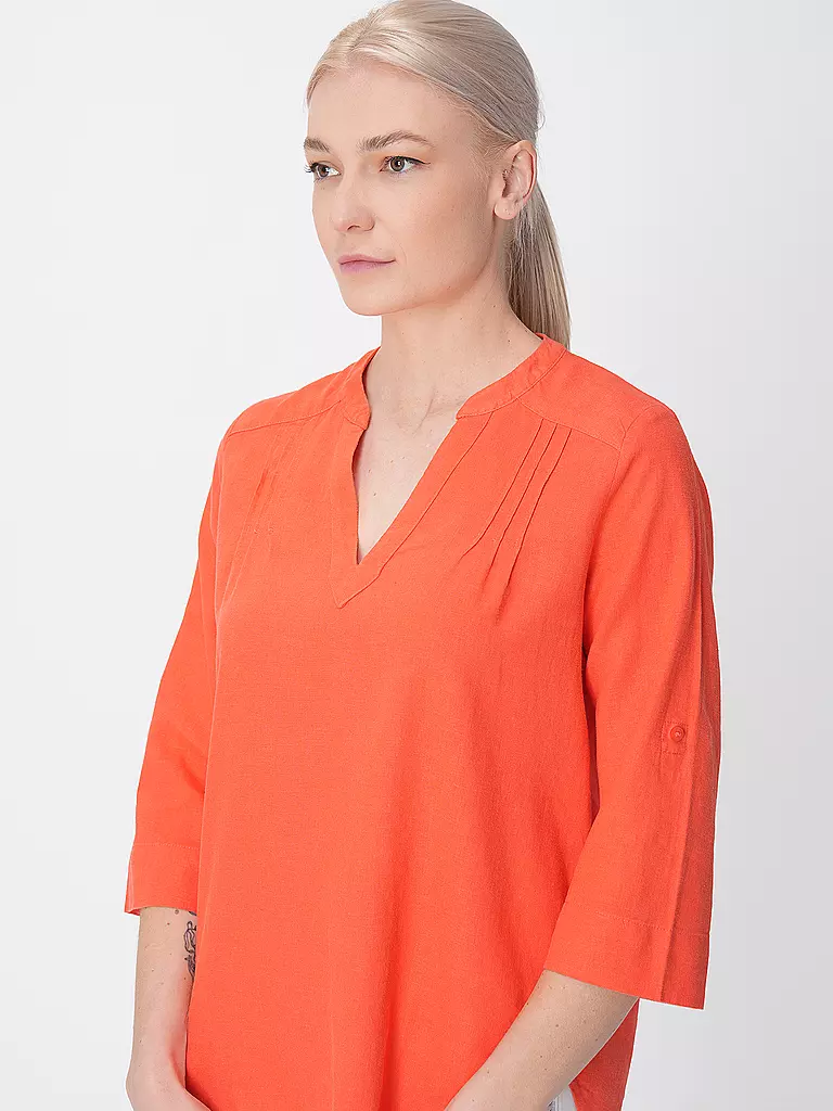 S.OLIVER | Leinenbluse | orange