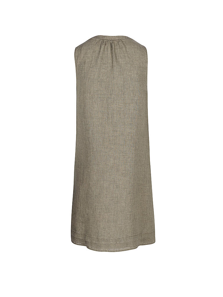 S.OLIVER | Leinenkleid | olive