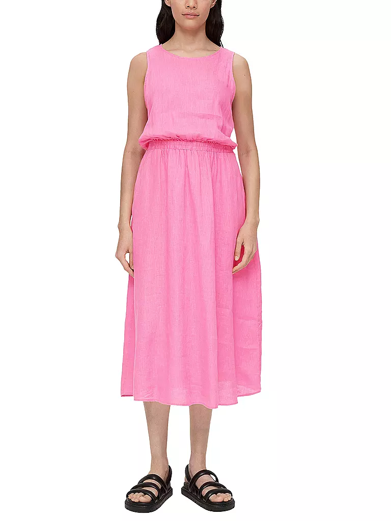 S.OLIVER | Leinenkleid | pink