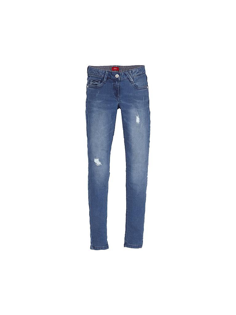 S.OLIVER | Mädchen - Jeans Big-Fit | blau