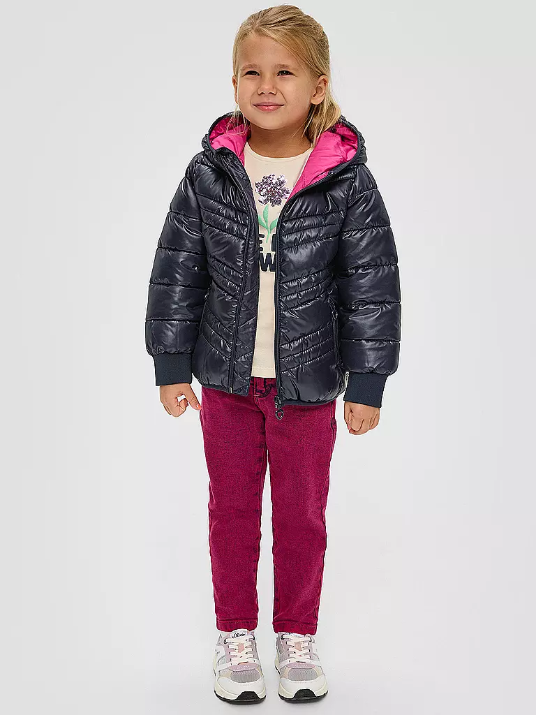 S.OLIVER | Mädchen Jacke | dunkelblau