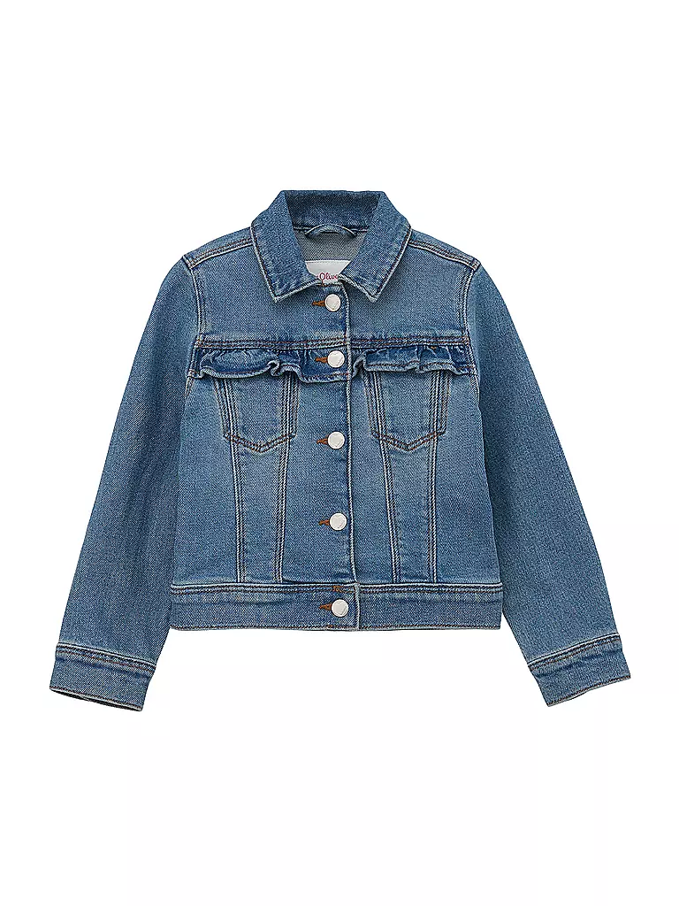 S.OLIVER | Mädchen Jeansjacke  | blau